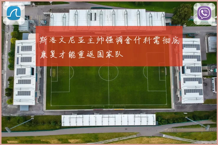 斯洛文尼亚主帅强调舍什科需彻底康复才能重返国家队